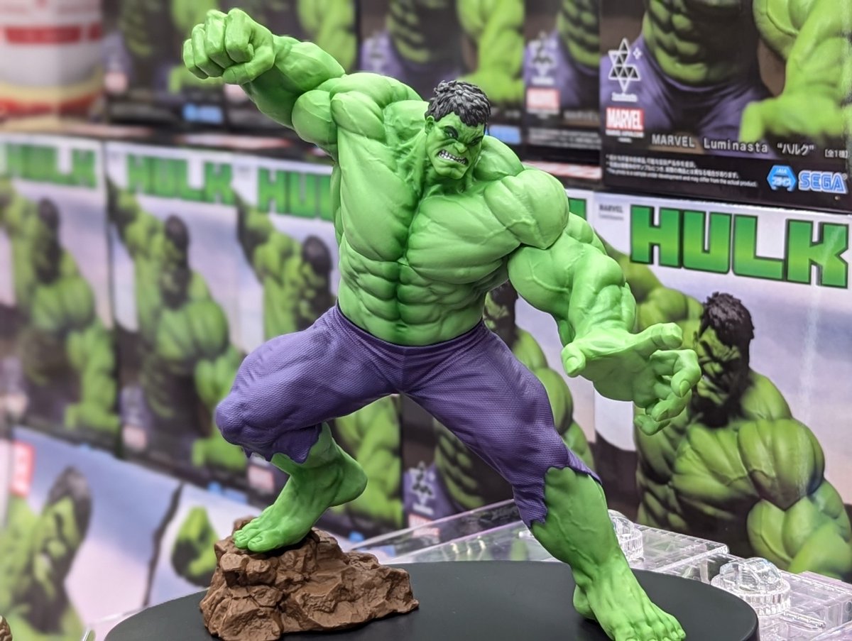 12月26日 プライズ入荷情報！ MARVEL Luminasta “ハルク” 入荷しました 