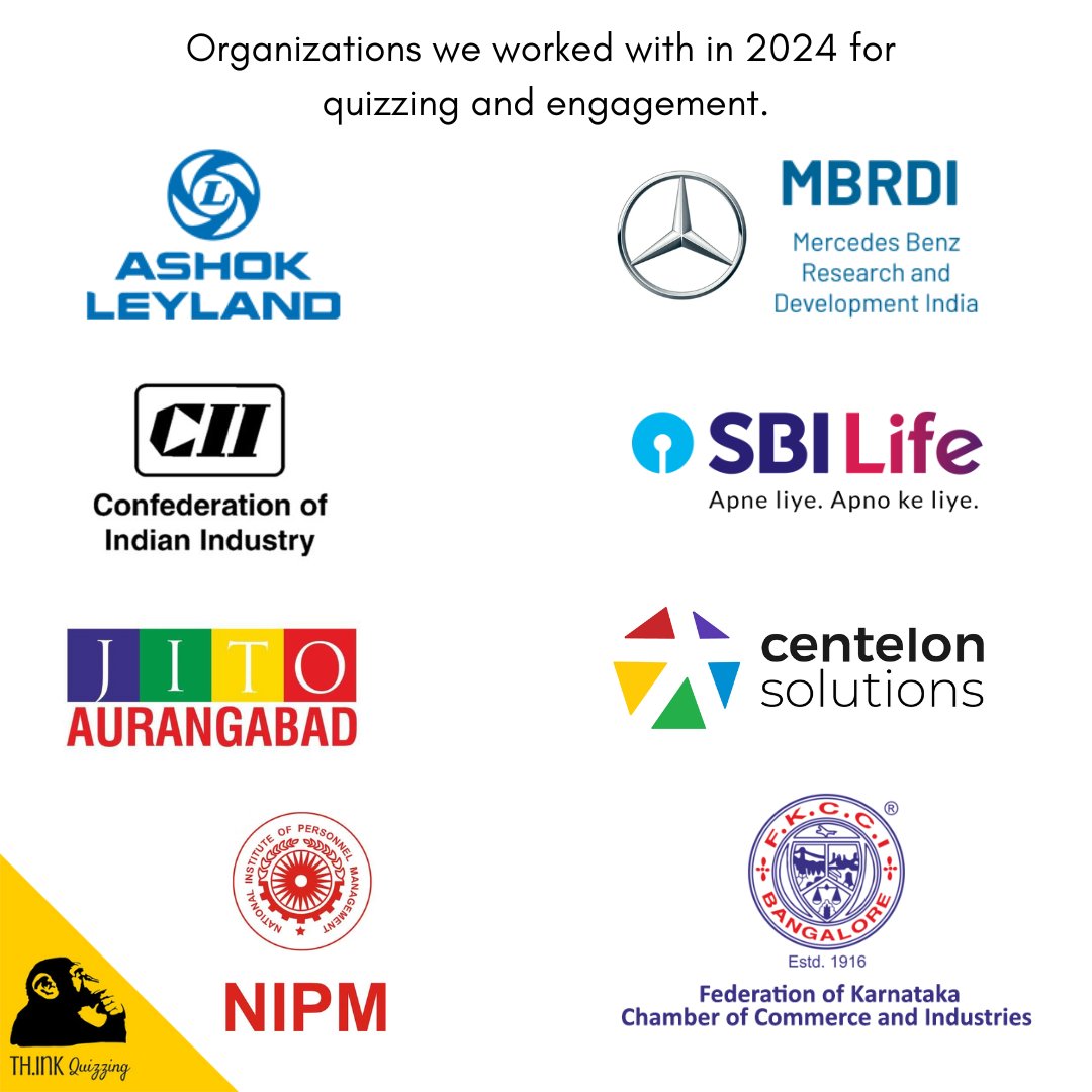 SridharHRS's tweet image. I am grateful to 2024 &amp;amp; all the organizations, education institutions and people who helped me evolve as a Quiz Master and spread the joy of quizzing to more lives.
Looking forward to ENGAGE | ENTERTAIN | ENLIGHTEN many curious minds in 2025.

#thinkquizzing #quizmaster #quiz