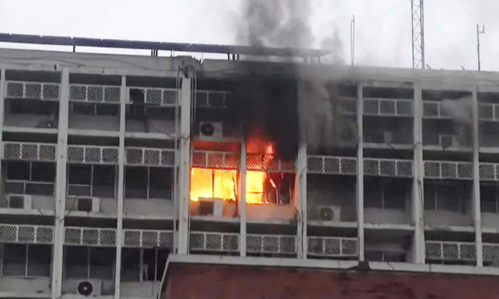 ‘সচিবালয়ের আগুন পরিকল্পনা মাফিক হতে পারে’