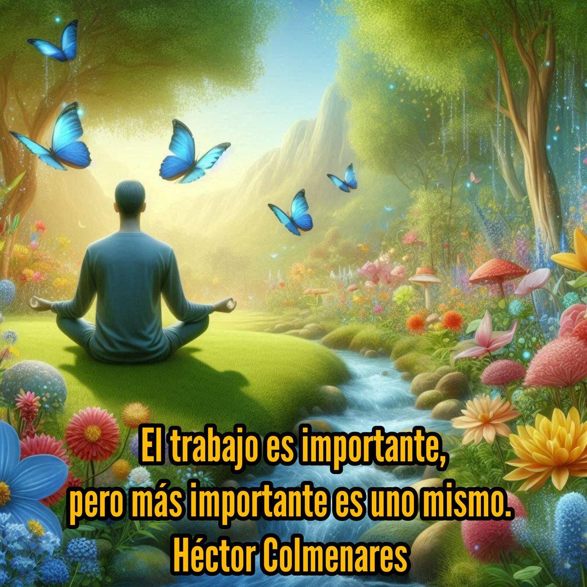 ColmenaresCruz's tweet photo. El trabajo es importante,
pero más importante es uno mismo.
#PiensaPositivo #Concientete https://t.co/slhMs4kT35