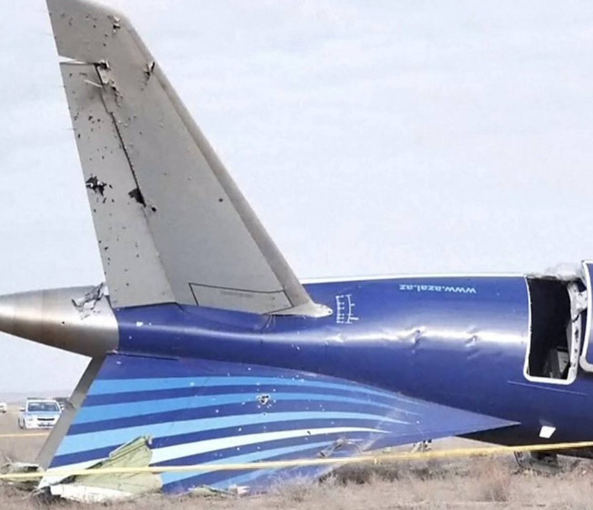 Ил-22М, севший после атаки ПВО над Азовским морем 14 января и Embraer E190, долетевший до Актау — 25 декабря