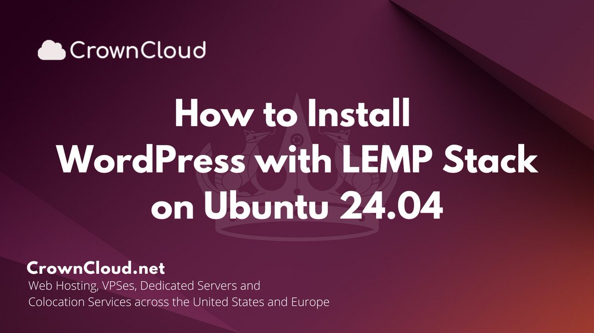 crownclouds's tweet image. 🚀 Elevate your web game! Discover how to install WordPress with the LEMP stack on Ubuntu 24.04. 🌐💻 #WebDev #WordPress #LEMPStack #Ubuntu #TechGuide
Checkout our #Knowledgebase
wiki.crowncloud.net/?How_to_Instal…