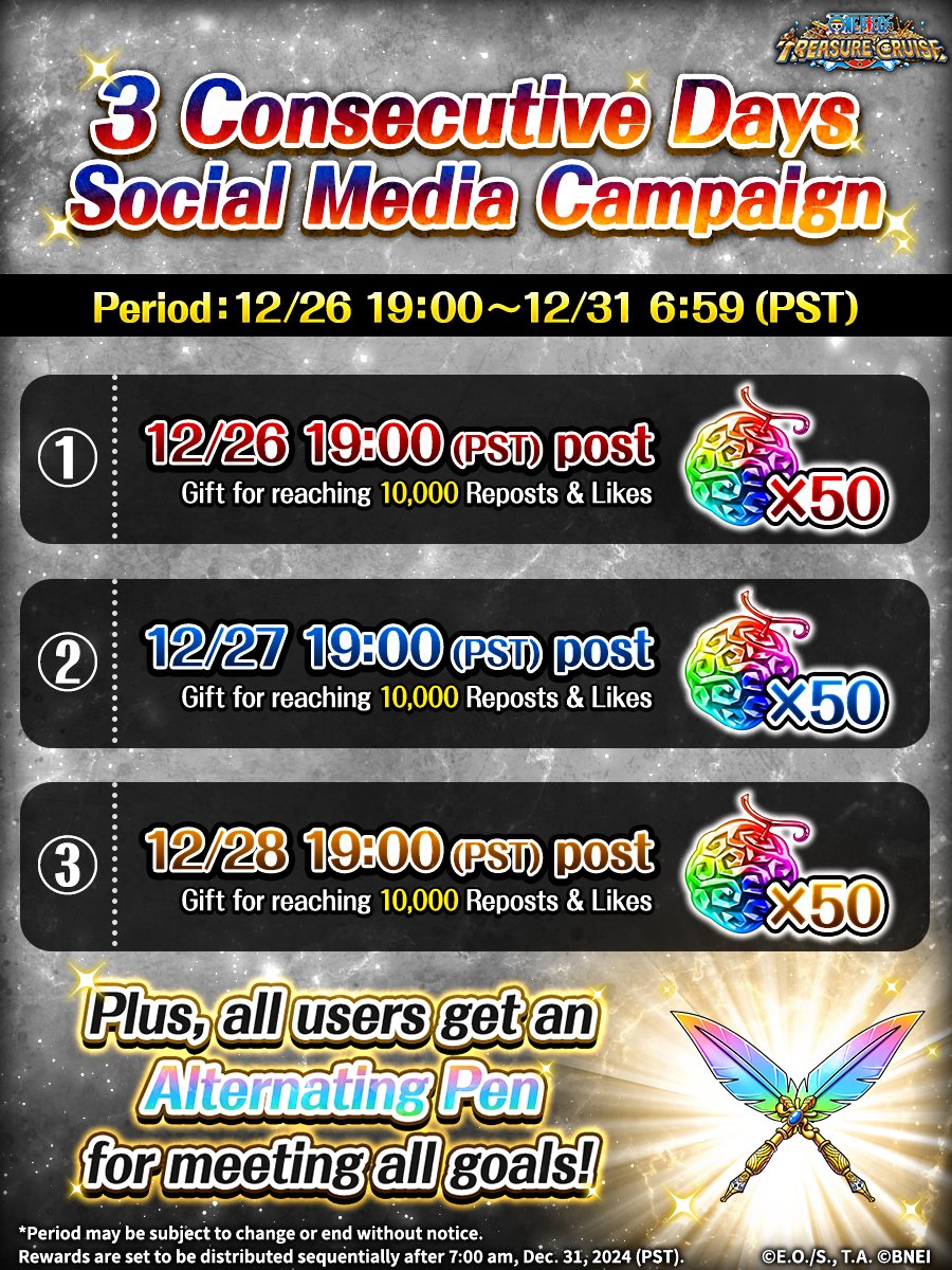 ONE PIECE Treasure Cruise tweet media
