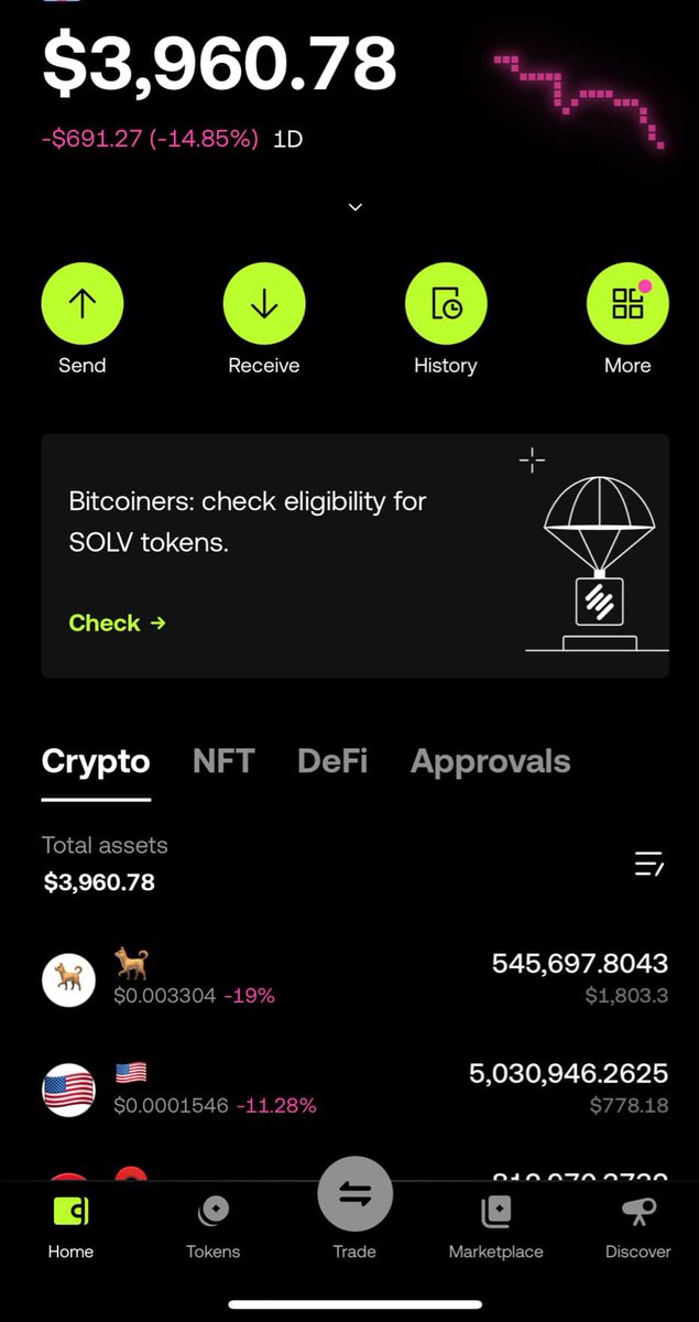 MrbVenture's tweet photo. The #emojiFI marketplace is having a sale and this is a good opportunity to buy! I continue to keep these coins 🐕🐸🇺🇸🇨🇳☀️ and never sell them! Also, I keep buying #dogemoji 🐕🐕!
- Don't forget when 🐕 reaches 10 million USD, I will keep my promise to give 500 USD to 10 lucky people and 10,000 USD when #dogemoji reaches 100 million USD to 100 people who love #dogemoji 🐕🐕🐕
 #EmojiFi #memecoin #dogemoji #Solana