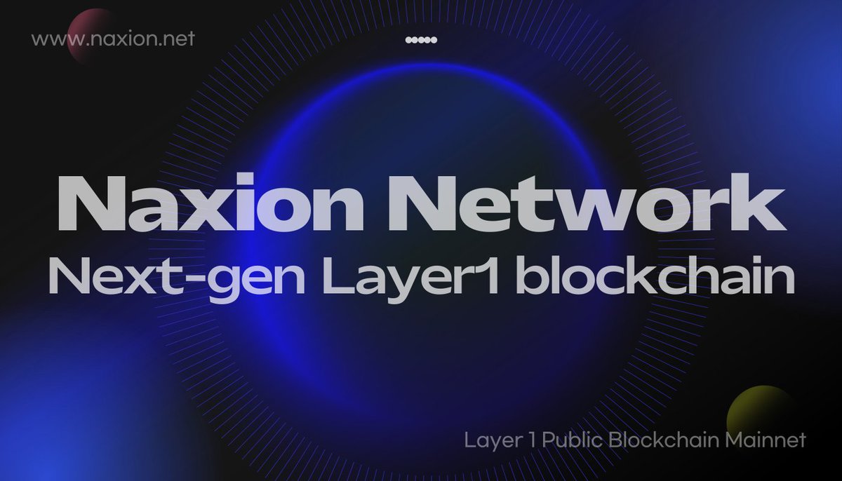 Naxion_official's tweet image. 🚀 Next-generation Layer1 blockchain, NAXION
: Your partner in bringing WEB3.0 to life! 🌍
#FutureOfBlockchain

🌐 Website : naxion.net
🌐 TG : t.me/Naxionofficial

#NaxionNetwork