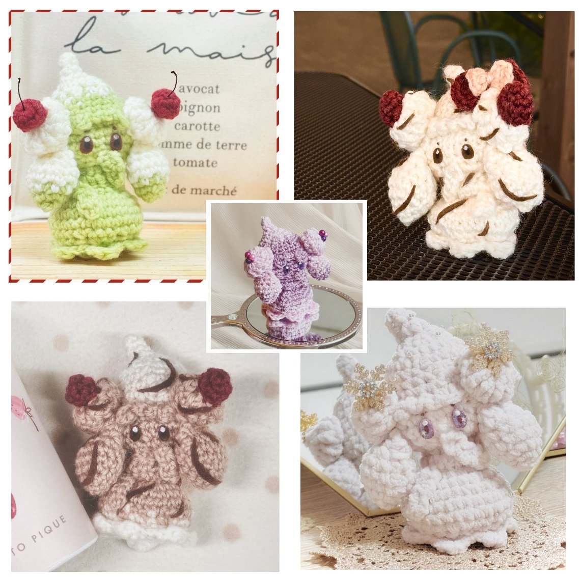 ちゃんさの⑅かわいいものクリエイター🧶🧵🧁 (@alcremie_Ruby