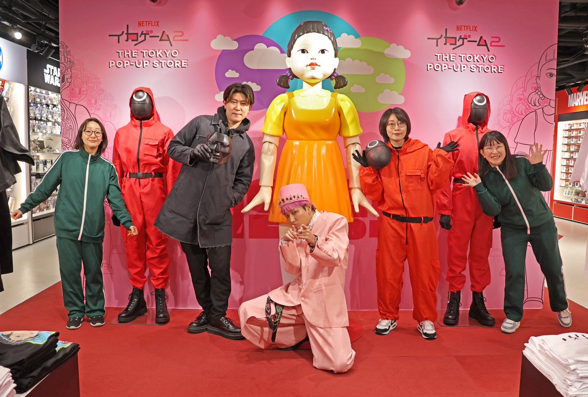 toy_sapiens's tweet photo. Netflixシリーズ「イカゲーム」シーズン2配信記念⏺🔼⏹
トイサピエンスにて、公式ポップアップストアを開催中🎉

ご来店ありがとうございました！
https://t.co/Cyj0uQQS3k

#トイサピエンス #トイサピでイカゲーム #Netflix #イカゲーム #イカゲーム2 #SquidGame https://t.co/qzZC9v9keo
