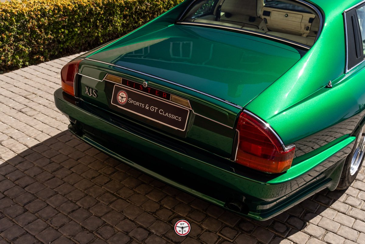 A South African owned Lister 6.0 the dealer confirmed its authenticity and supplied a Vin and Engine number. A beautiful colour with early Compomotive wheels pre-branded versions. #lister #listerxjs #jaguarlister