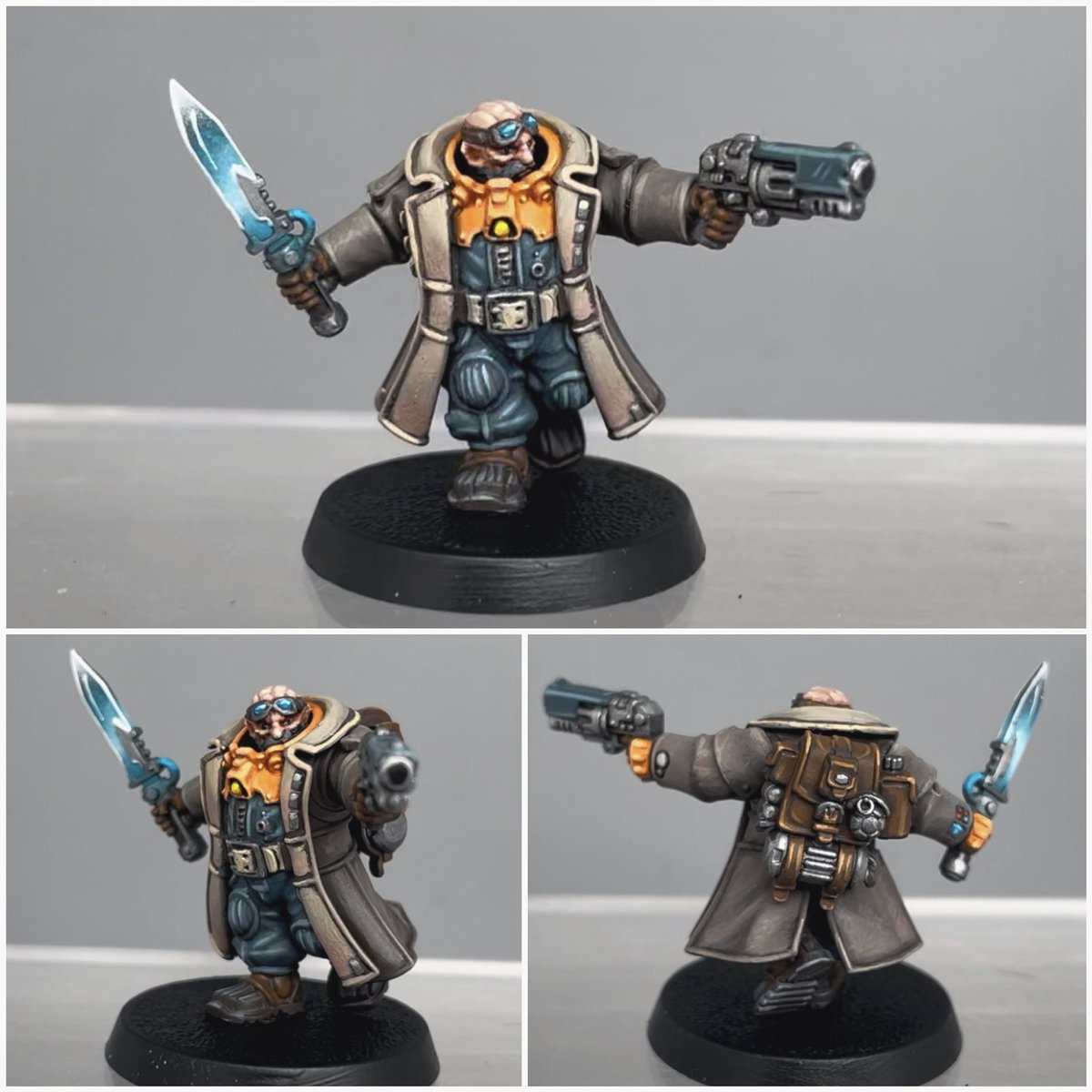 My first Hernkyn Yaegir warrior 🧡 Painted on stream last night (twitch.tv/zamtvplus), thanks everyone who joined ☺️ Can’t wait to paint more, but I have more pressing projects to do first 🤭 Cheers!
#PaintingWarhammer #WarhammerCommunity #killteam