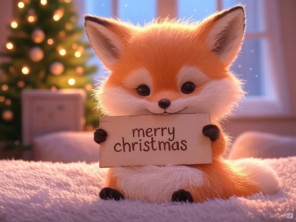 dboedijono's tweet photo. Merry Christmas! Here is a cute image generated by Grok 🎄🎁🥳 https://t.co/empwULl1KY