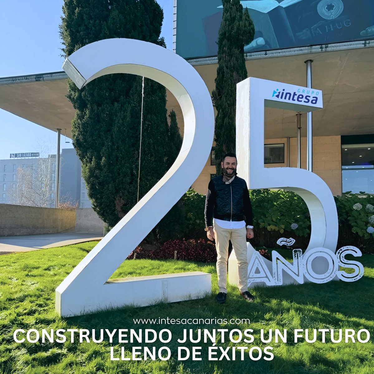 GrupoIntesaRRHH's tweet image. Hoy miramos atrás y vemos un camino lleno de esfuerzo, compromiso y momentos únicos.

📣Sigamos construyendo juntos un futuro lleno de éxitos.

#25AñosGrupoIntesa #SomosFamilia #CompromisoYExcelencia