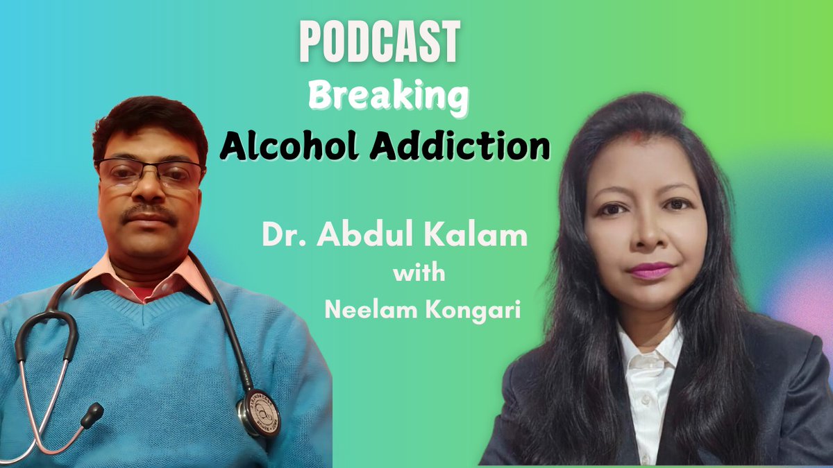 KongariNeel's tweet image. 🎙️ Podcast Alert! 💬

Join me and Dr. Abdul as we discuss drug addiction, alcoholism, and the path to recovery. 🌟

👉 Watch now and take the first step toward change! 💥

youtu.be/TPk07f37fGE?si…

#AddictionAwareness 🚨 | #HopeForRecovery 💖 | #YouthEmpowerment 🌟