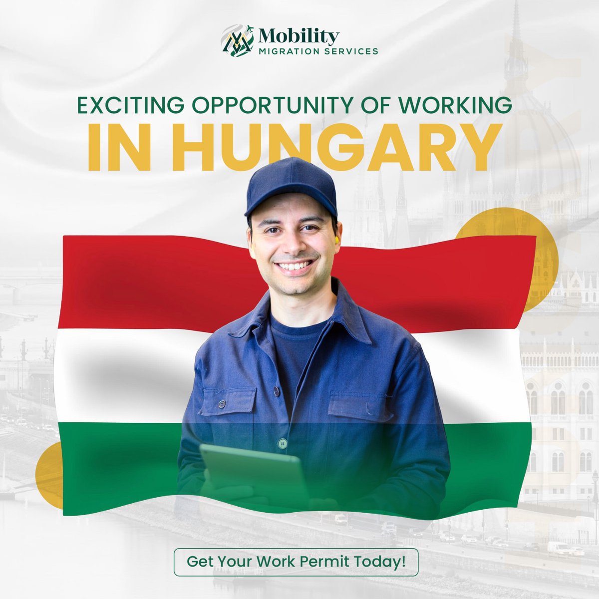 MobilityMi80370's tweet image. Looking to kickstart your career in Europe? Hungary is calling you! 🇭🇺

✅ Secure your work visa today
✅ Explore new horizons
✅ Build your future abroad
💼 Don’t wait—your dream job awaits! 
📩 Contact us now and take the first step toward your journey!
#Mobility #WorkInHungary