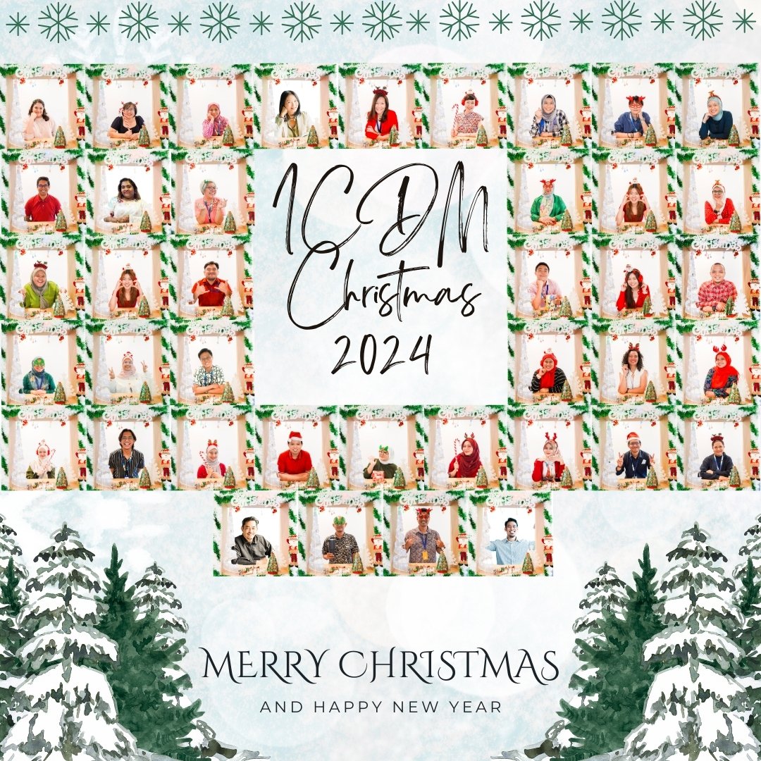 ICDMalaysia's tweet image. Merry Christmas and happy holidays from team #ICDM!

#bestwishes #happyholiday
