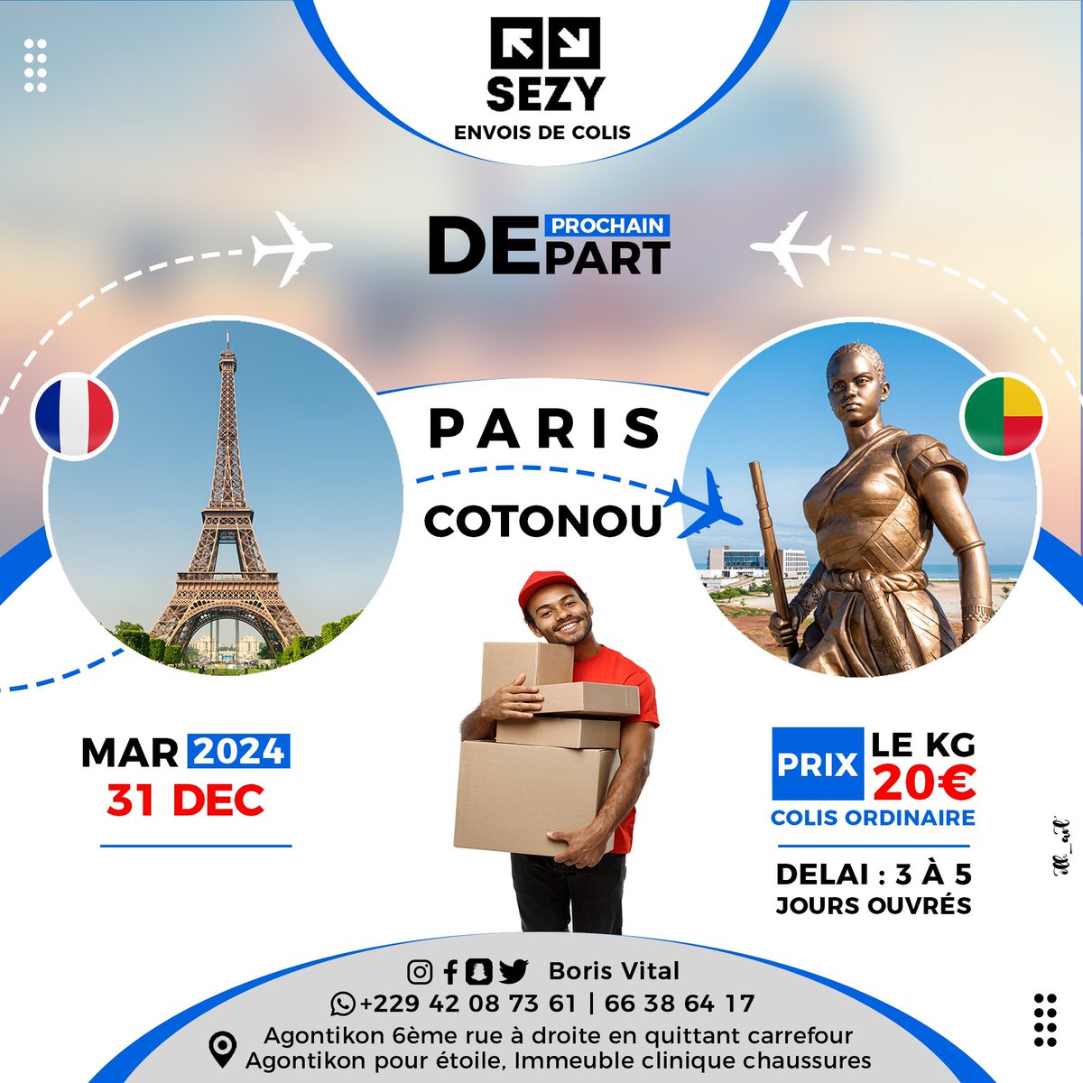 Merci de retweeter svp

WhatsApp +229 66386417