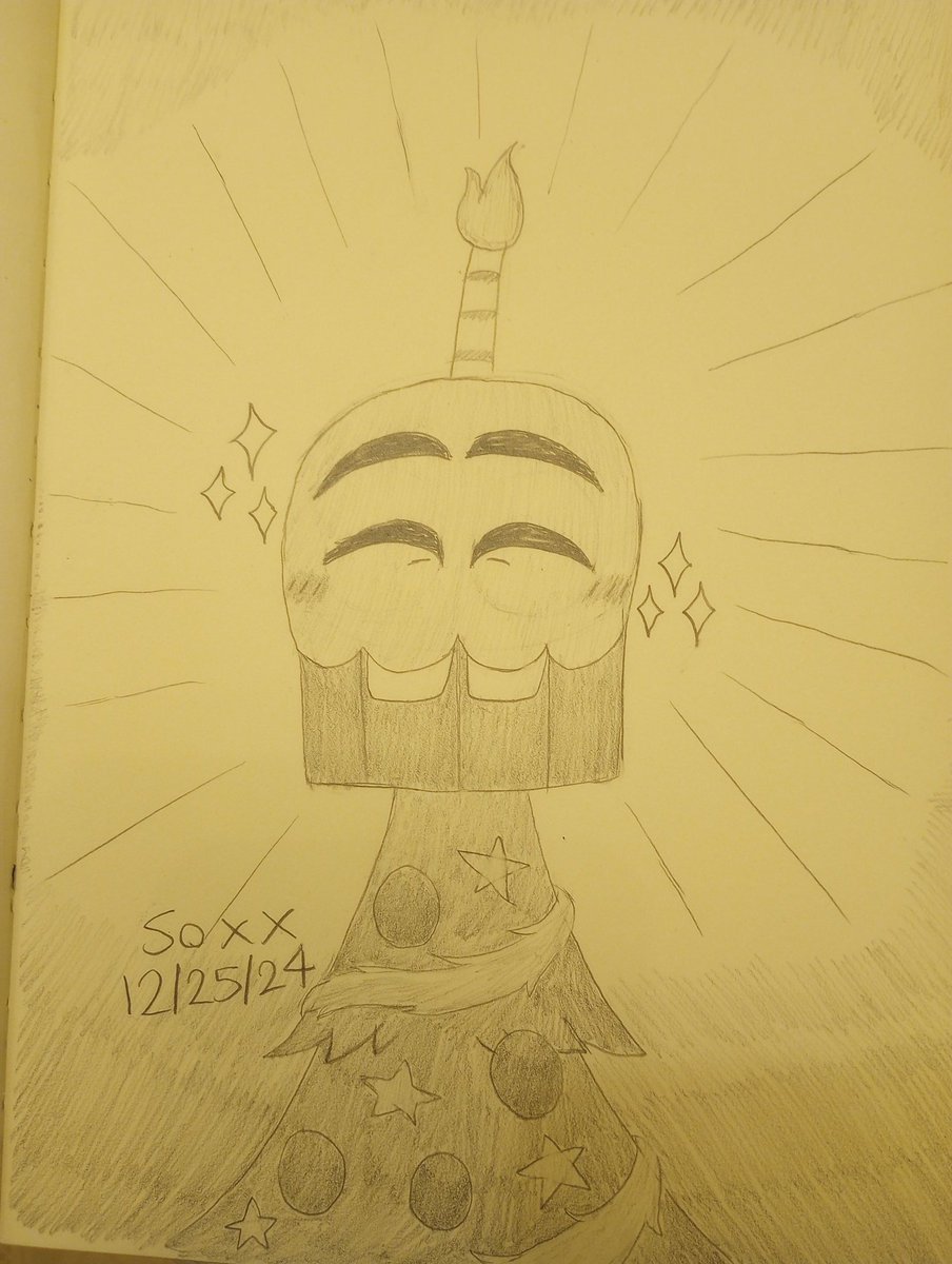 Purple_Punk1's tweet photo. #Ethcember Day 25: Christmas Day/Channel Anniversary
Merry Christmas and happy anniversary to the @EthGoesBOOM channel! ^^
My first Ethcember has been LOADS of fun! And I hope everyone who participated had fun, too! Ty again to @Averagetwffan for the prompts
#Ethgoesboom #Fnaf https://t.co/9PtNPFVaaT
