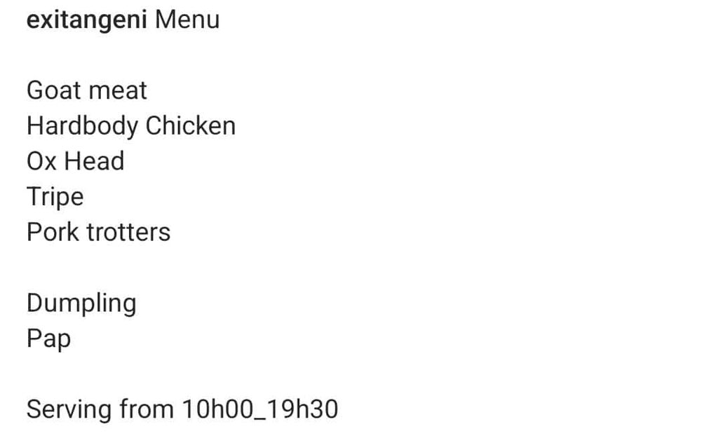 Kindly RT ,the morning after Christmas 🎅 we ready to serve you,cnr 1st &amp;3rd Avenue Malboro . (061) 502-4230