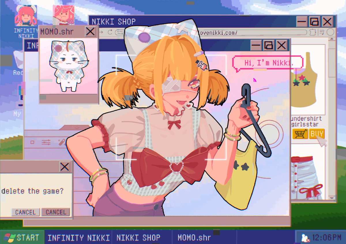 kkakyoinn's tweet photo. #InfinityNikki #momo 

JUST NIKKI https://t.co/ijzyENnqFB