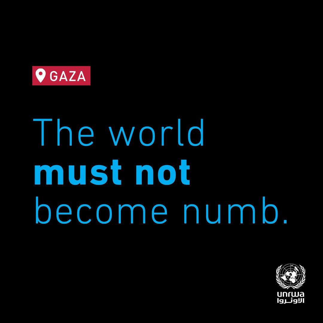 Attacks on schools and hospitals have been commonplace.

The world must not become numb.

All wars have rules

All of those rules have been broken.

A ceasefire is long overdue

A respite for civilians wherever they are including across Gaza &amp; the immediate release of hostages.