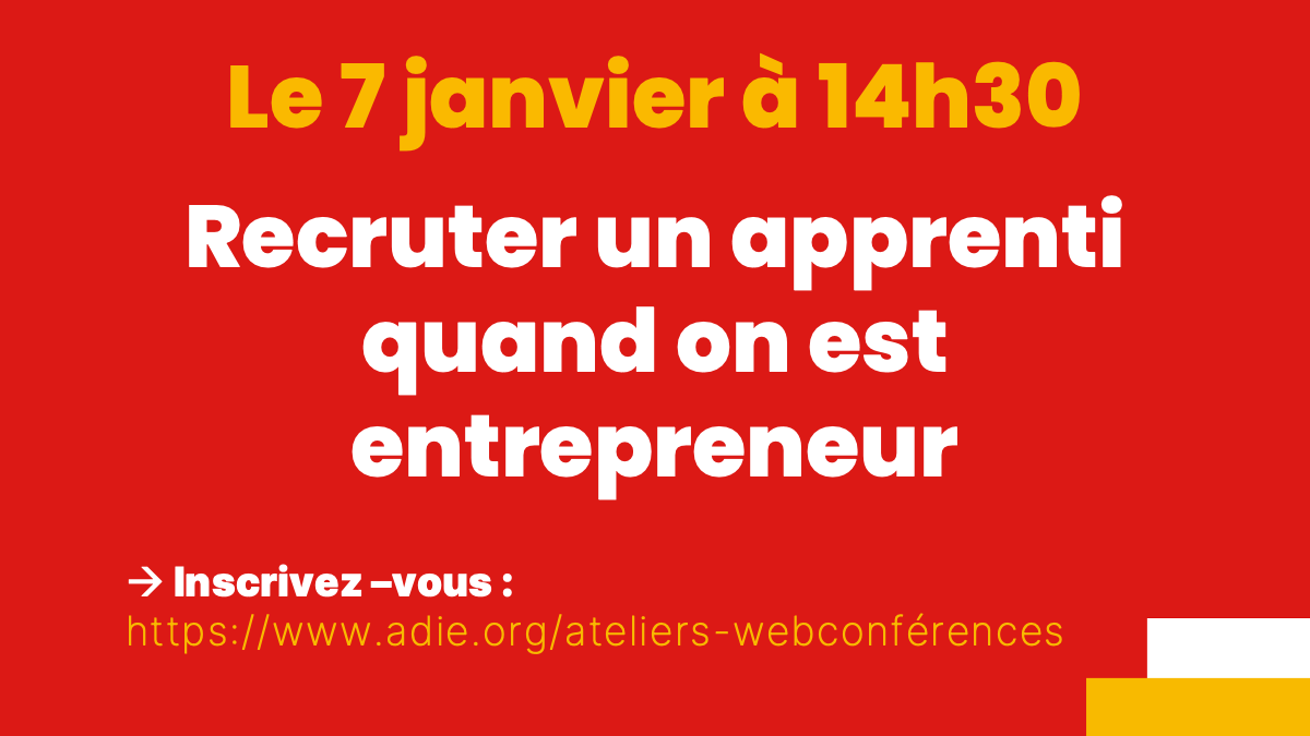 Adieorg's tweet photo. Bientôt janvier et le temps des résolutions ! Suivez nos webconférences pour développer votre activité. Voici nos 4 prochaines webconférences, animées par les équipes de l'Adie et nos partenaires. Profitez-en, c'est gratuit ! @_livementor @swapn_fr @ateliersnumetiquesgoogle https://t.co/QWZGHlA8MU