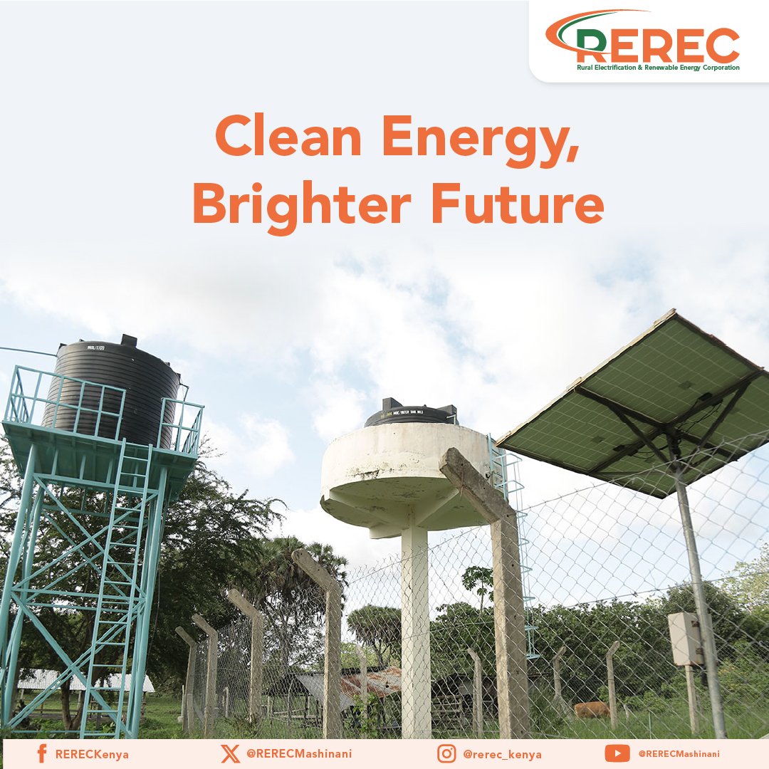 REREC’s renewable energy projects are transforming how communities access power. From solar to biogas and more, we are diversifying energy sources for a sustainable tomorrow.
#RERECMashinani #RenewableEnergy