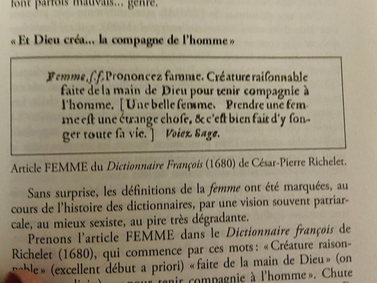 APonsonnet's tweet image. Régalade : action de se régaler.

Ex. : l’ouvrage « Va voir dans le dico si j’y suis » de l’inimitable @MedericGC et de Christophe Rey est une vraie régalade !

Ce voyage au pays des mots et de leurs définitions au fil du temps est passionnant. Bravo ! 👏

#linguistique #dico