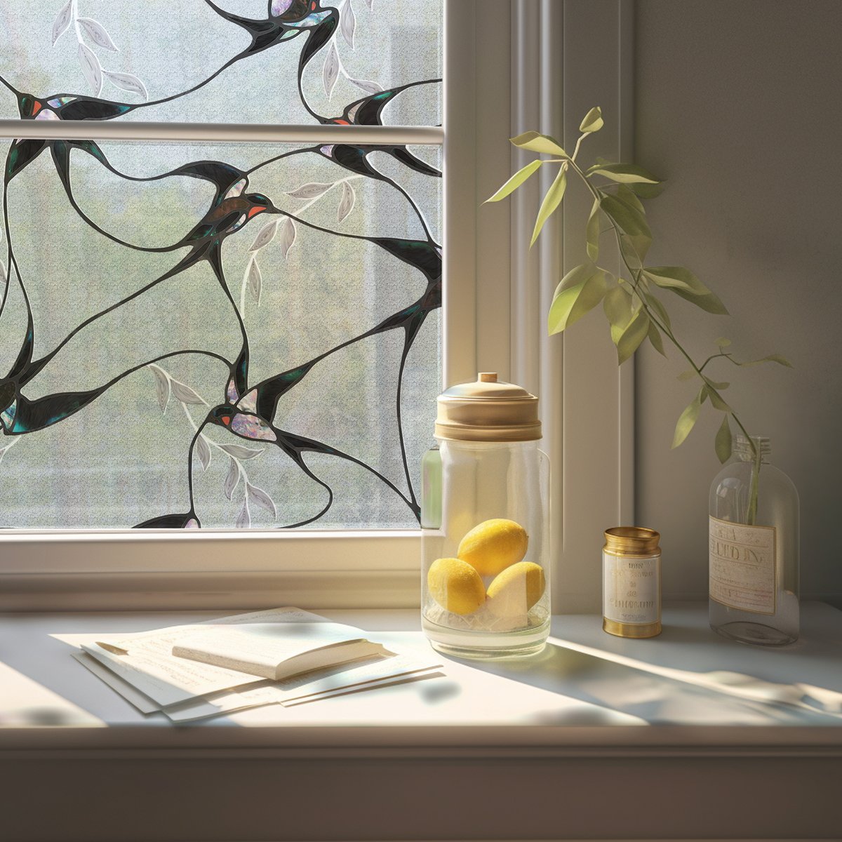 Fancyfix16015's tweet image. 🌟 Add a personal touch to your space with stained glass window film!
#fancyfix #windowfilm #stainedglasswindowfilm #homedecor #interiordesign #customizabledecor #privacyandstyle #windowart #decorativefilm #colorfulhome