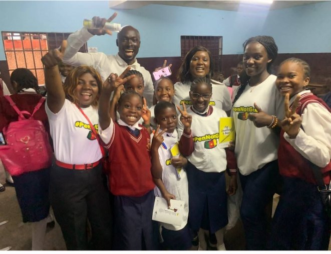 Association for Peace Education & Empowerment (@info_apee) on Twitter photo We recently received a team from <a href="/defyhatenow/">#defyhatenow</a> Cameroon during our club activities.
Together, we embarked on a campaign against hate speech within the school environment. We shared knowledge on the meaning & dangers of hate speech, on the importance of tolerance & inclusivity We recently received a team from <a href="/defyhatenow/">#defyhatenow</a> Cameroon during our club activities.
Together, we embarked on a campaign against hate speech within the school environment. We shared knowledge on the meaning & dangers of hate speech, on the importance of tolerance & inclusivity