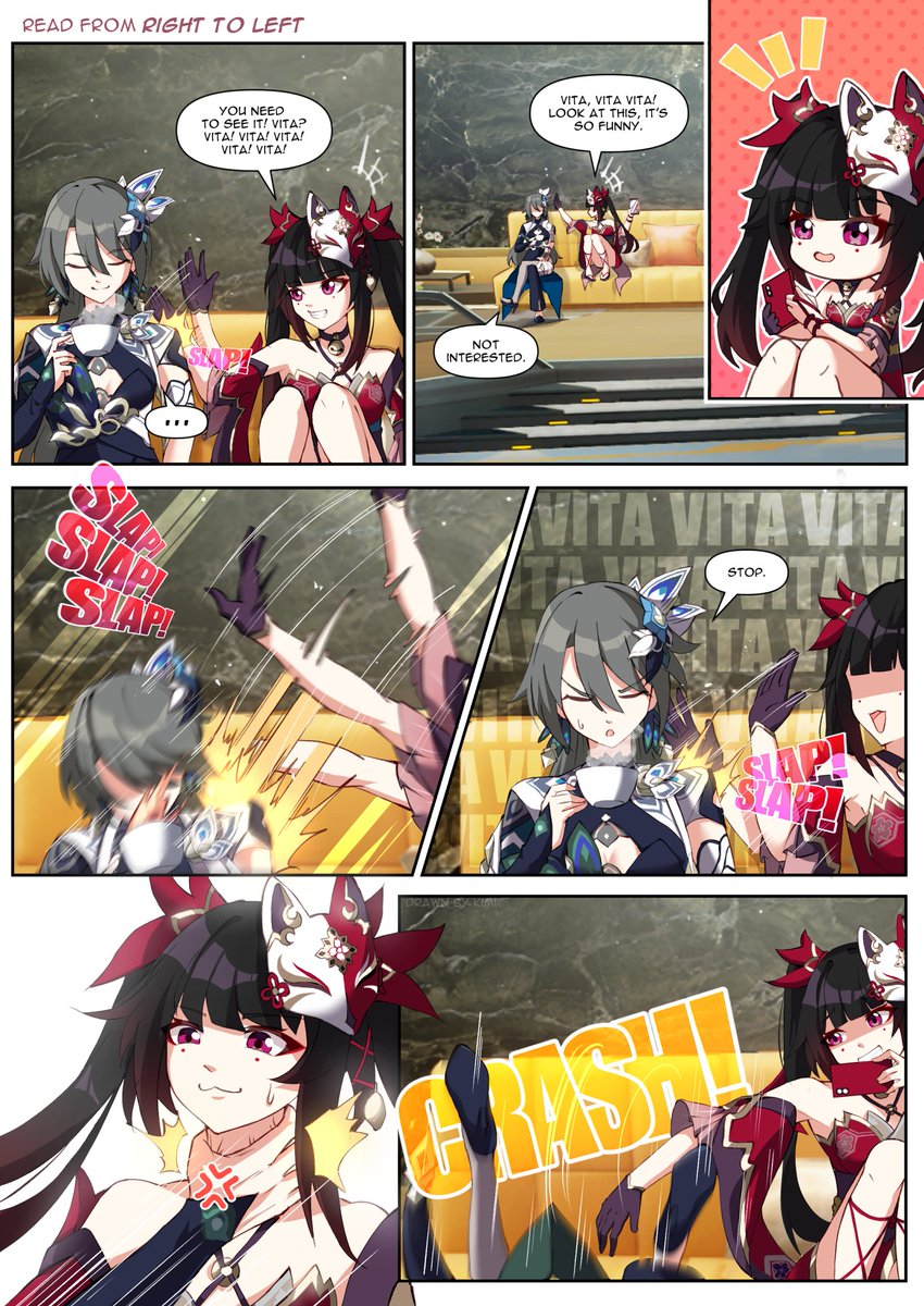 kimi_craze's tweet image. Vita and Sparkle 
#HonkaiImpact3rd #HonkaixHonkai #vita #Sparkle