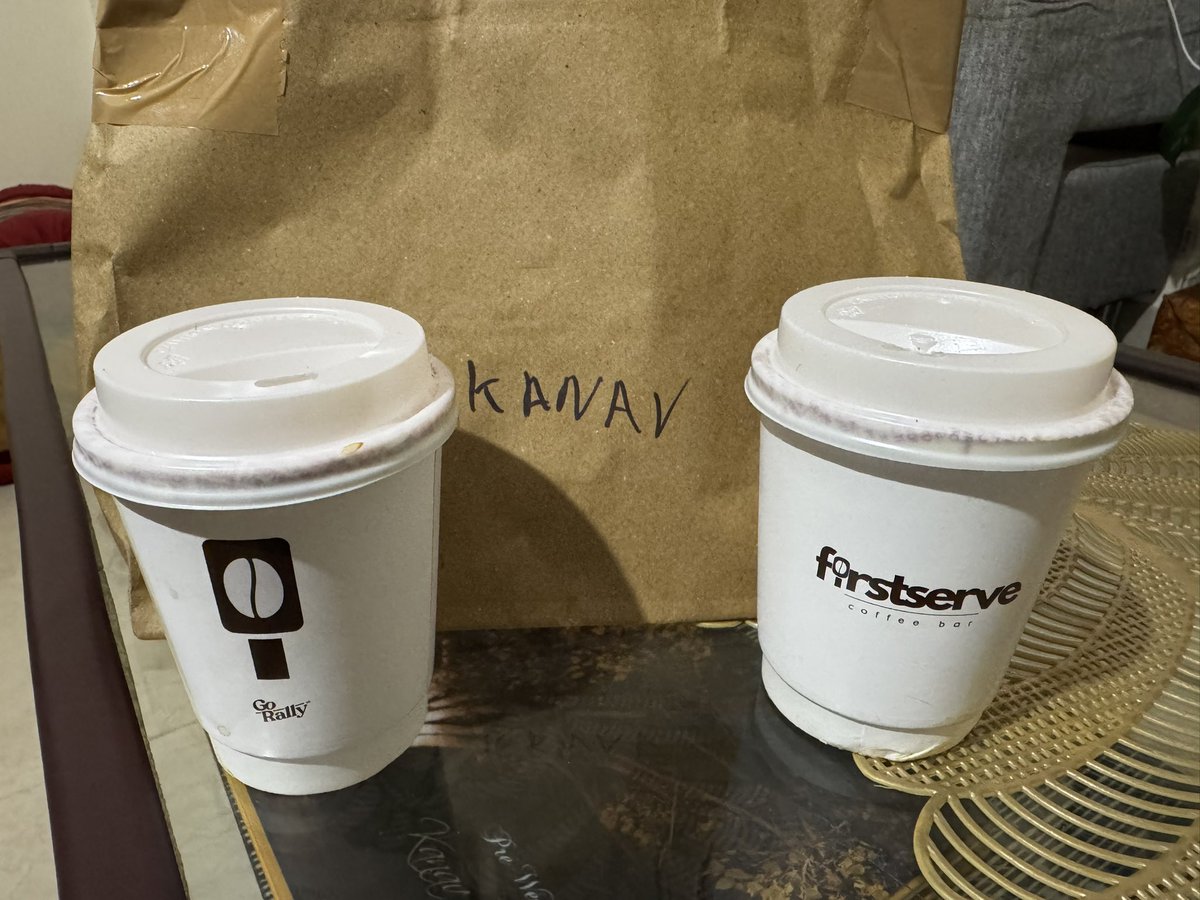 Nothing better than having delicious coffee on a rainy afternoon. Thanks <a href="/mehulved/">Mehul Ved</a> bhai and all the very best for your venture!