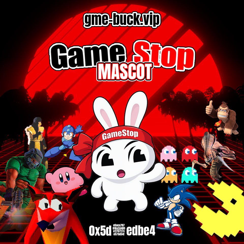 BRINGING BACK ALL THE NOSTALGIA VIBES!🐰👀💥💫🚀

$BUCK $GME