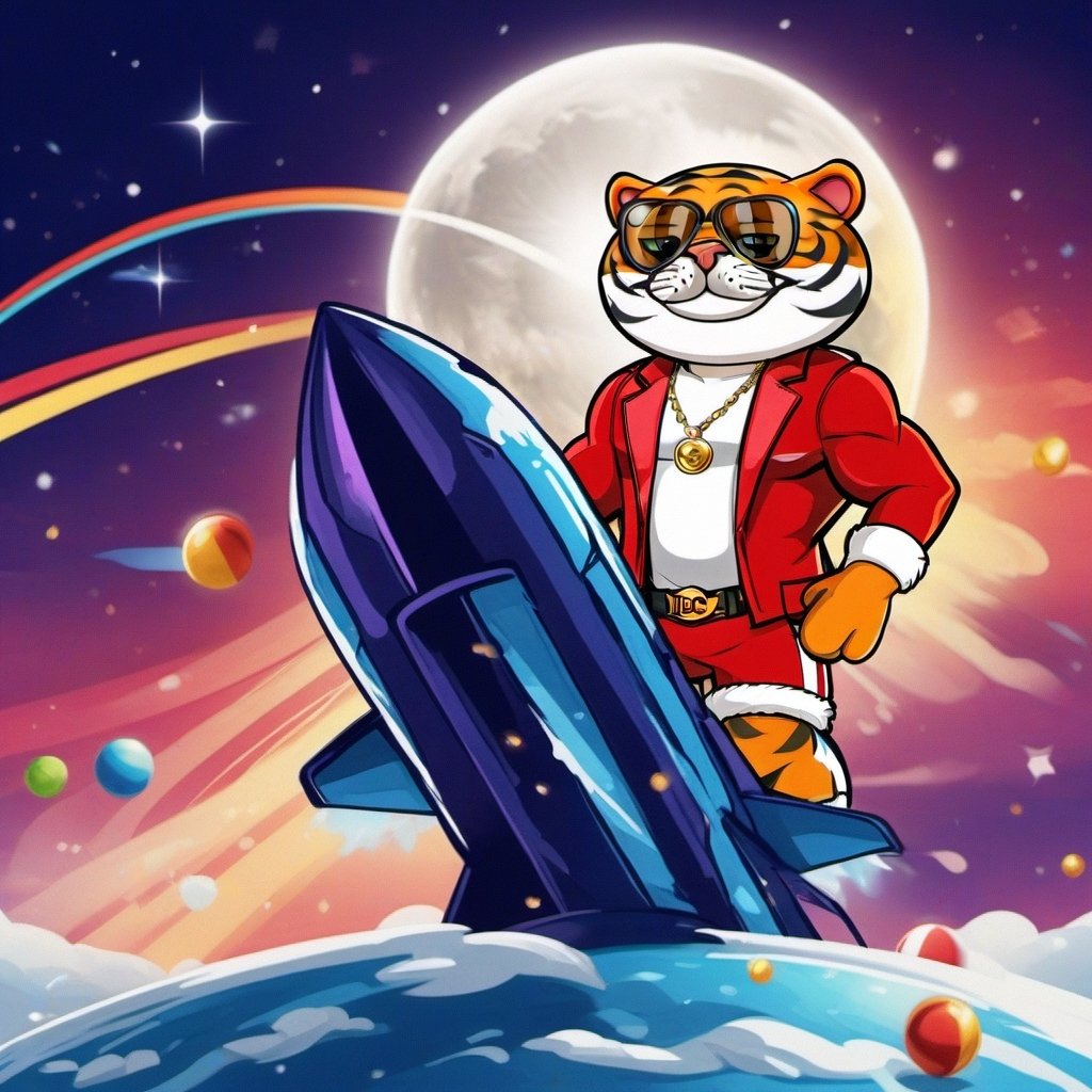 Look at my BIG rocket. Wanna ride it? 

#BeTIGA