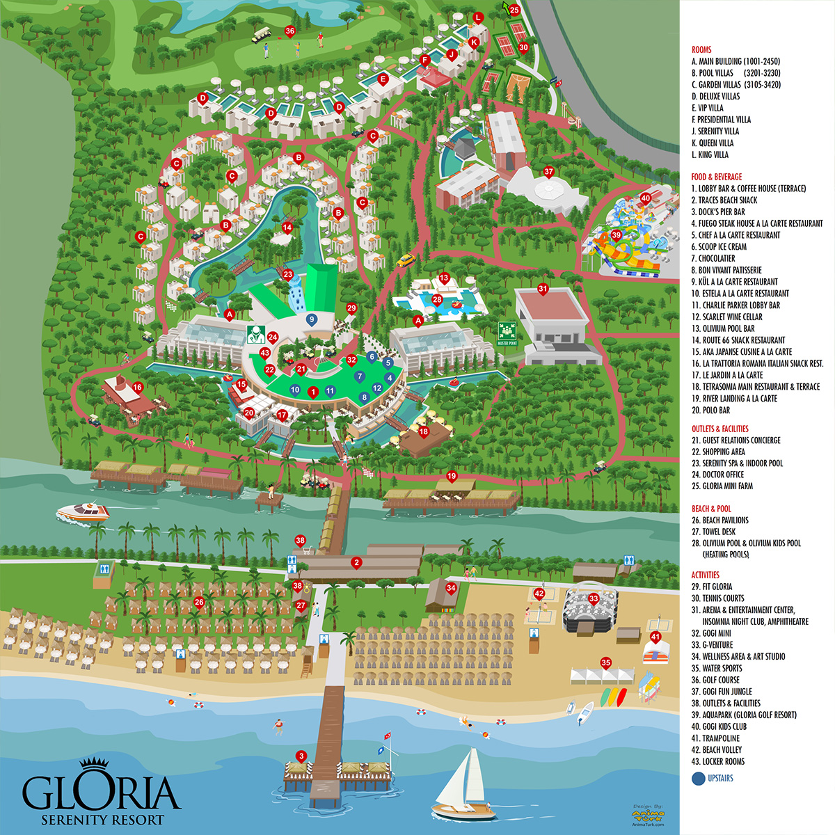 İllüstrasyon harita çizimlerimiz devam ediyor.

Yeni çalışmamız, Gloria Serenity Resort illüstrasyon otel haritası.

Diğer harita çalışmalarımızı görmek için:
animaturk.com/harita.html

#gloriahotels #gloriaserenity #otel #hotel #otelharitası #hotelmap #illustration #map #harita