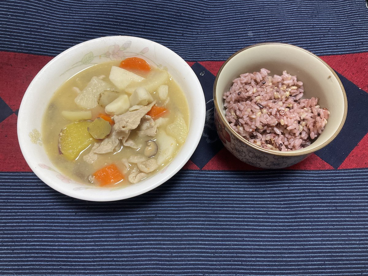 まいづる 食品サンプル 豚汁 民芸品コンロ付き 元祖食品サンプル屋「豚汁」