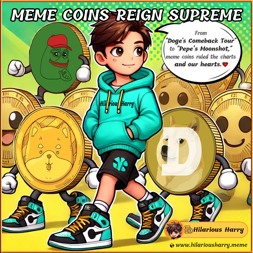 Harry1949231's tweet photo. Meme Coins Reign Supreme: From "Doge's Comeback Tour" to "Pepeโs Moonshot," meme coins ruled the chartsโand our hearts. ๐ฐ๐ถ
TG: https://t.co/exQTDeEf3G
#HilariousHarry #MemeCommunity #MemeLife #HilariousMeme #SarcasmMeme #MemeCoin #CryptoMemes #MemeToken #Crypto #CryptoMarket #CryptoCommunity #Roasting #Burning #CryptoNews #Entertainment #DogeCoin #PepeCoin $HIHA