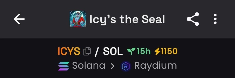 ICYS_CTO's tweet photo. 1,150x boost is on.

Flex like the coldest mfkin seal agent on Solana.

Wait.....agent?

https://t.co/XyNJBcLTYZ https://t.co/Lof0P36fz1