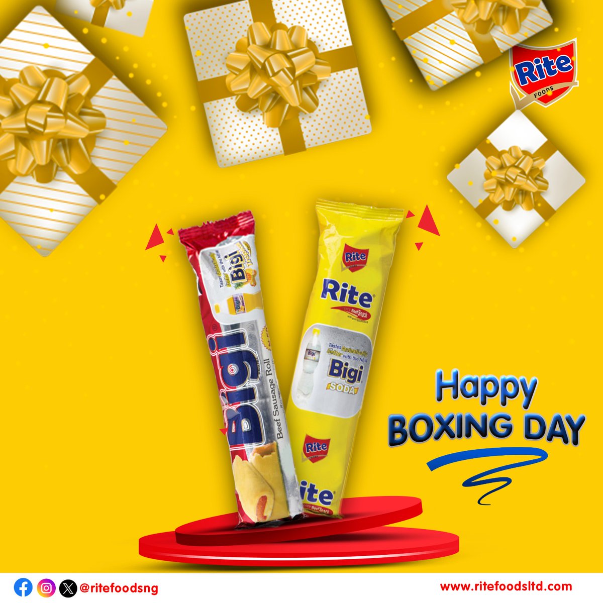 ritesausageroll's tweet photo. Treat yourself to a savoury snack today! Happy Boxing Day!
#RiteSausageRolls #BigiSausageRolls #UnleashTheBull #BoxingDay2024 https://t.co/b0i1G9YEaD