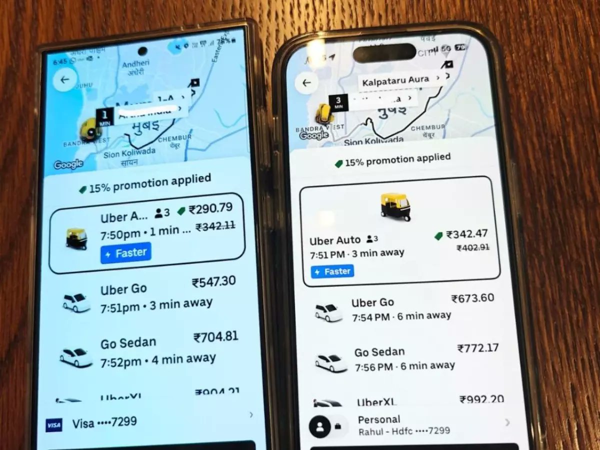 Ola Uber iPhone