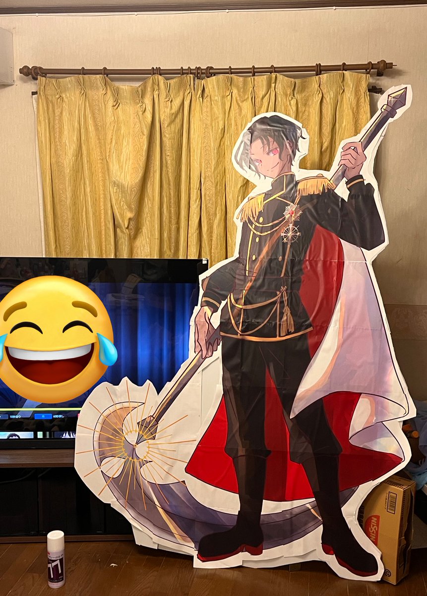 stellarum_life's tweet photo. エルネストの等身大パネル完成した‼️見てください探索者狂いの末路を‼️ https://t.co/njlomhC7Ks