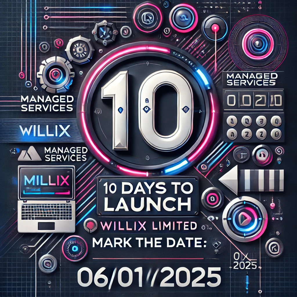 WillixLimited's tweet photo. 🌟 10 Days Left!
The excitement is building as we hit the 10-day mark. Willix Limited is almost here, ready to deliver the solutions your business needs to thrive.
📢 Tell us: What are you most excited about?
📅 Mark the date: 06/01/2025!
#WillixLimited #10DaysToGo https://t.co/AbDjYLH8pg