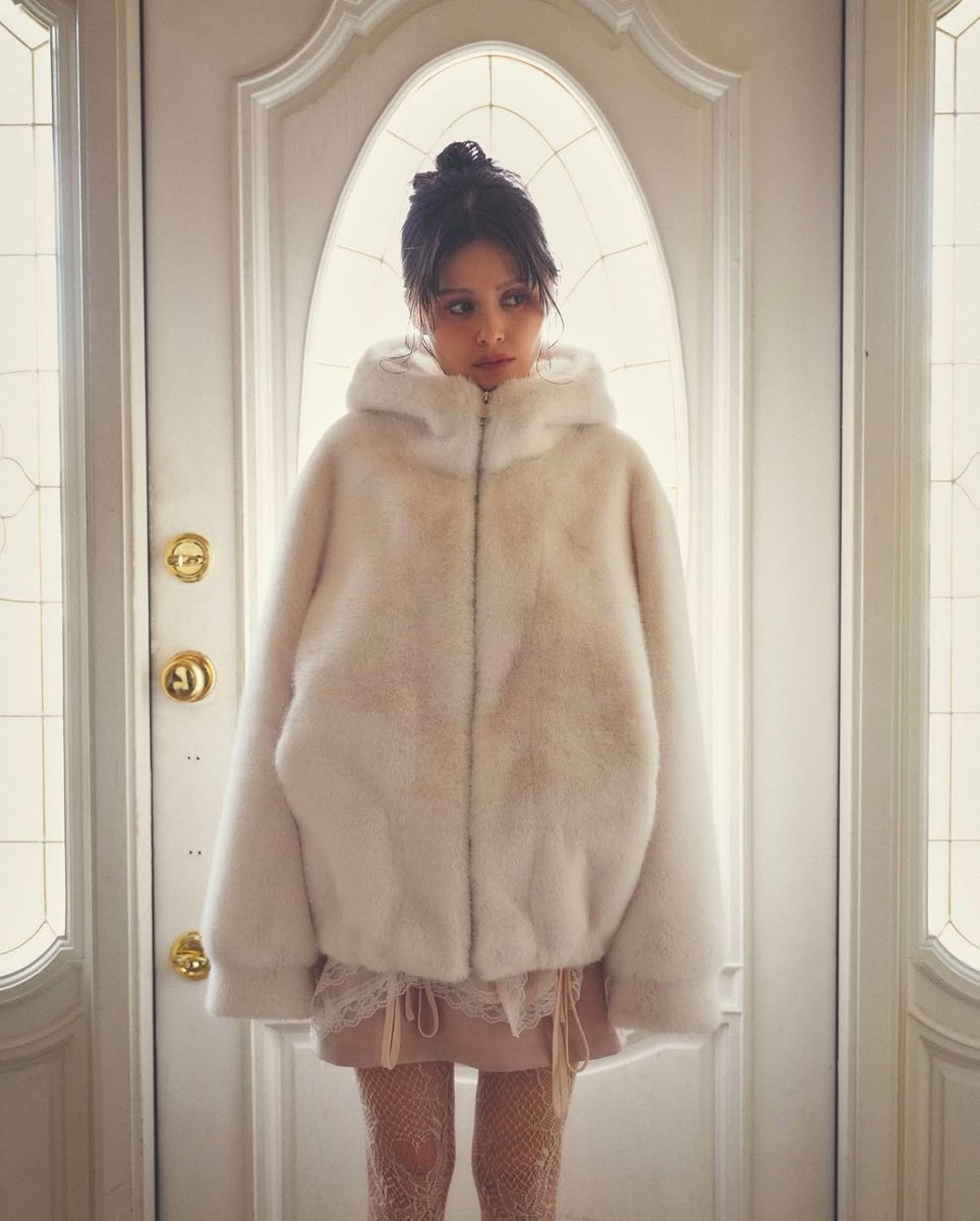 pellicule ペリキュールファーコートブラック