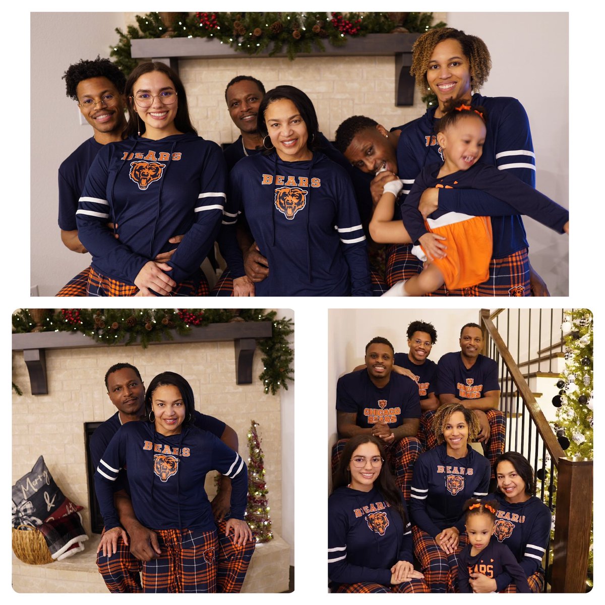 Merry Christmas 
from the Tillmans 
#NFLisFamily #ChicagoBears
#BearDown