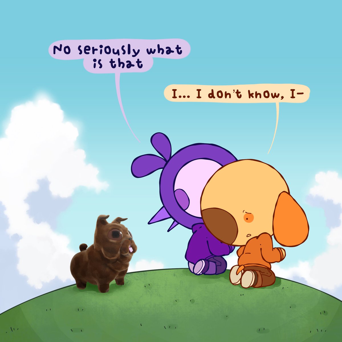 eggbugstudio's tweet photo. [Ep 66] Dog or Dog?

Check out our Bio for links to WebToons or Patreon, where you can find our comics one or two weeks ahead! 

Thanks for your support <3 

#eggbug #eggbugstudio #catbirddog #cbd #animation #comic #comics   

EggBug Team https://t.co/qjD2QQBTFg