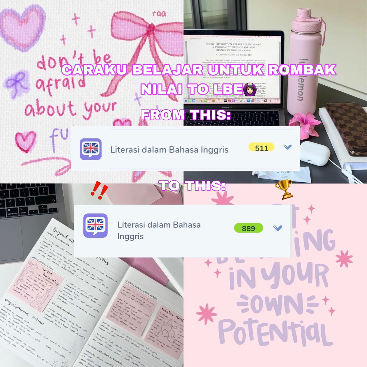 caraku belajar buat rombak nilai to LBE ku‼️

a thread