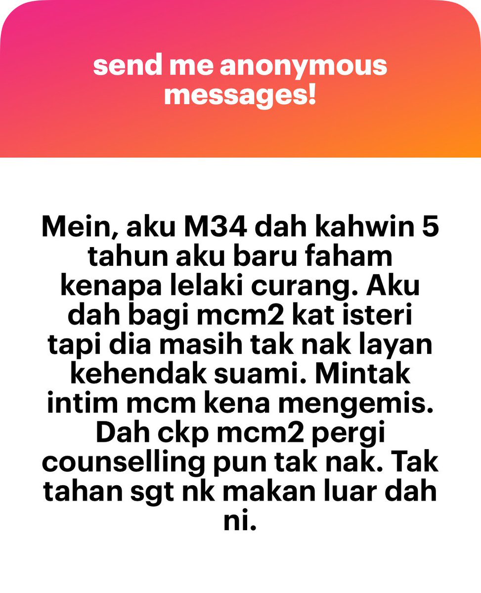 meinmokhtar's tweet photo. Hm. Curang lg senang cerai kan. 

Insta 360 https://t.co/Kmw7cJfH8C https://t.co/nrVkBtE8NK
