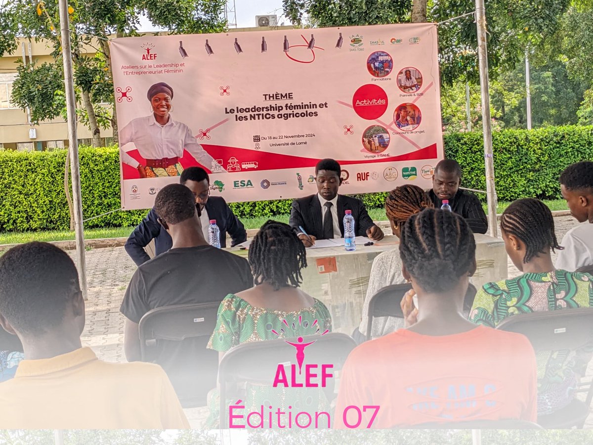 IAAS_TOGO's tweet photo. 🔴 🔴 ALEF07 

19 Novembre 2024 
❇️ Panel 2: L’accès au financement et à la technologie

#ALEF07 #LeadershipFéminin #Entrepreneuriat https://t.co/8ENfZQ0H5w