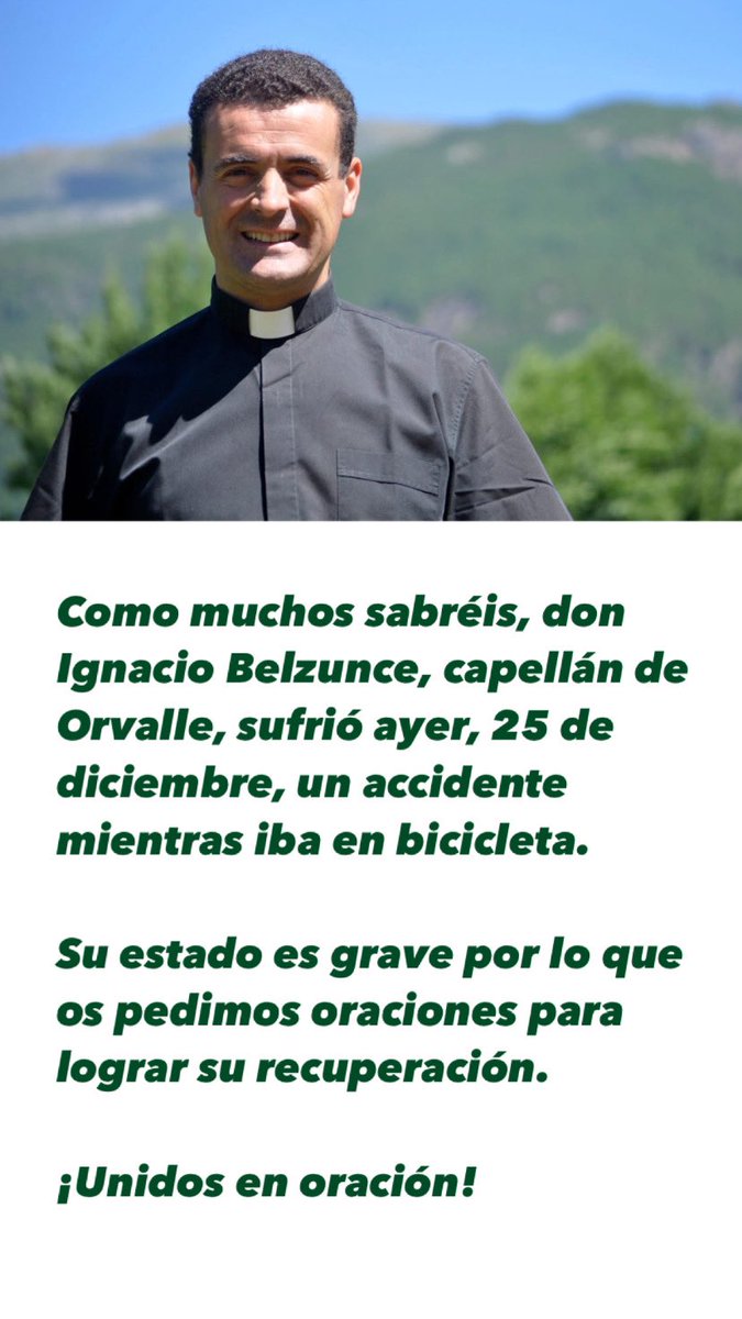 colegio_orvalle's tweet photo. 🙏🏼 ¡Unidos en oración por don Ignacio Belzunce! https://t.co/Yohauw6pyj