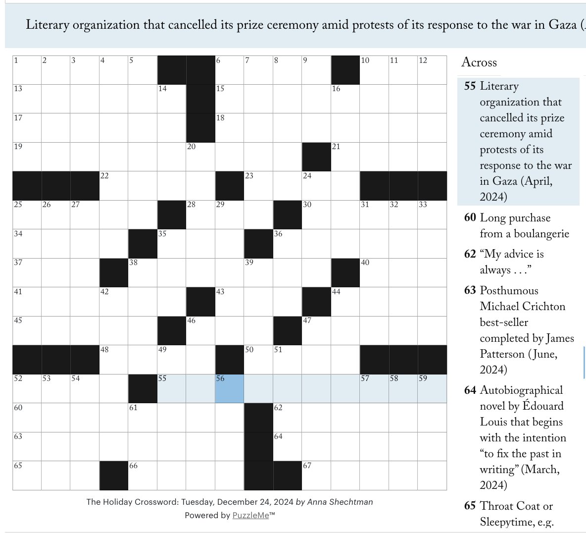 🎁 2024 in Literature puzzle <a href="/NewYorker/">The New Yorker</a>: newyorker.com/puzzles-and-ga…