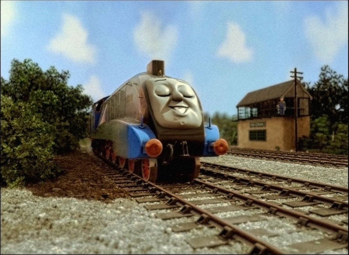 "Ah yes. Efficient and fast, efficient and fast!"