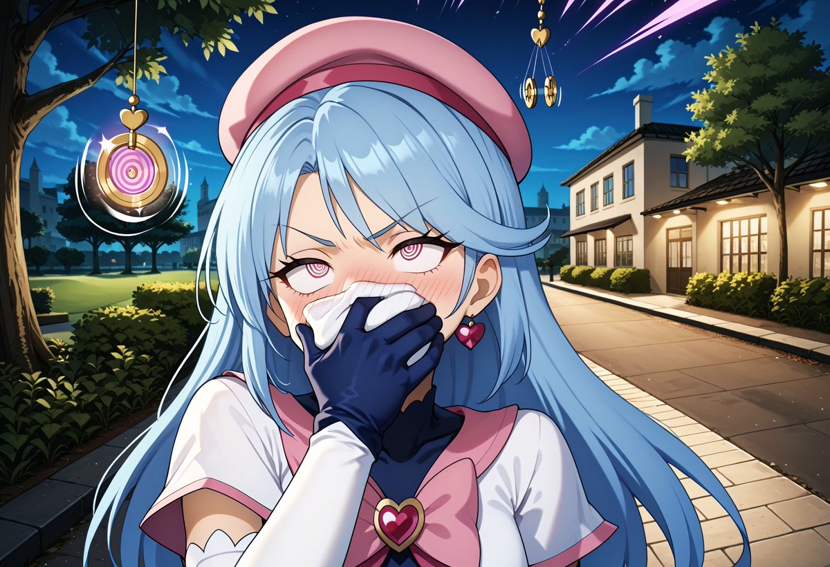 眠い　 催眠によって自らの手で堕とされる魔法少女】 ﾁﾘｰﾝ…ﾁﾘｰﾝ… 「ん～～っ